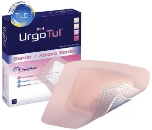 Urgotul Absorb Border Dressings with TLC 10cm x 25cm