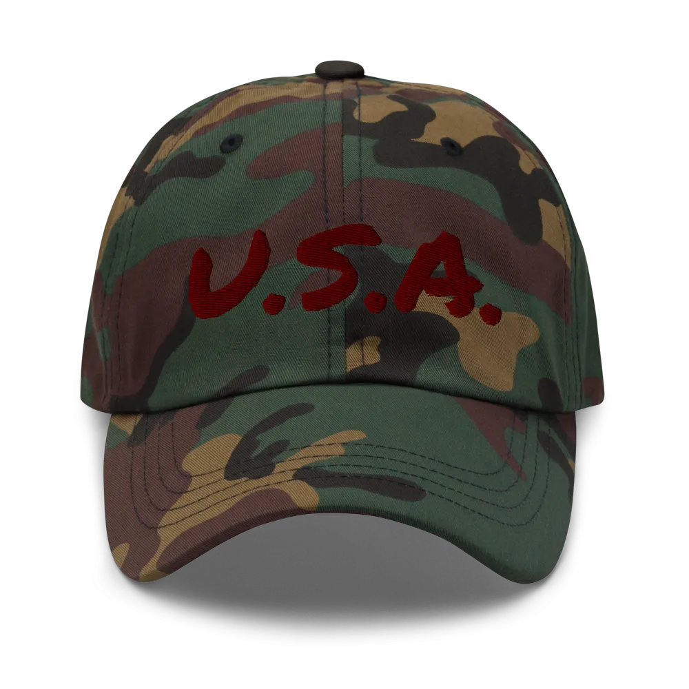 U.S.A. - Baseball Cap (Various Colors)