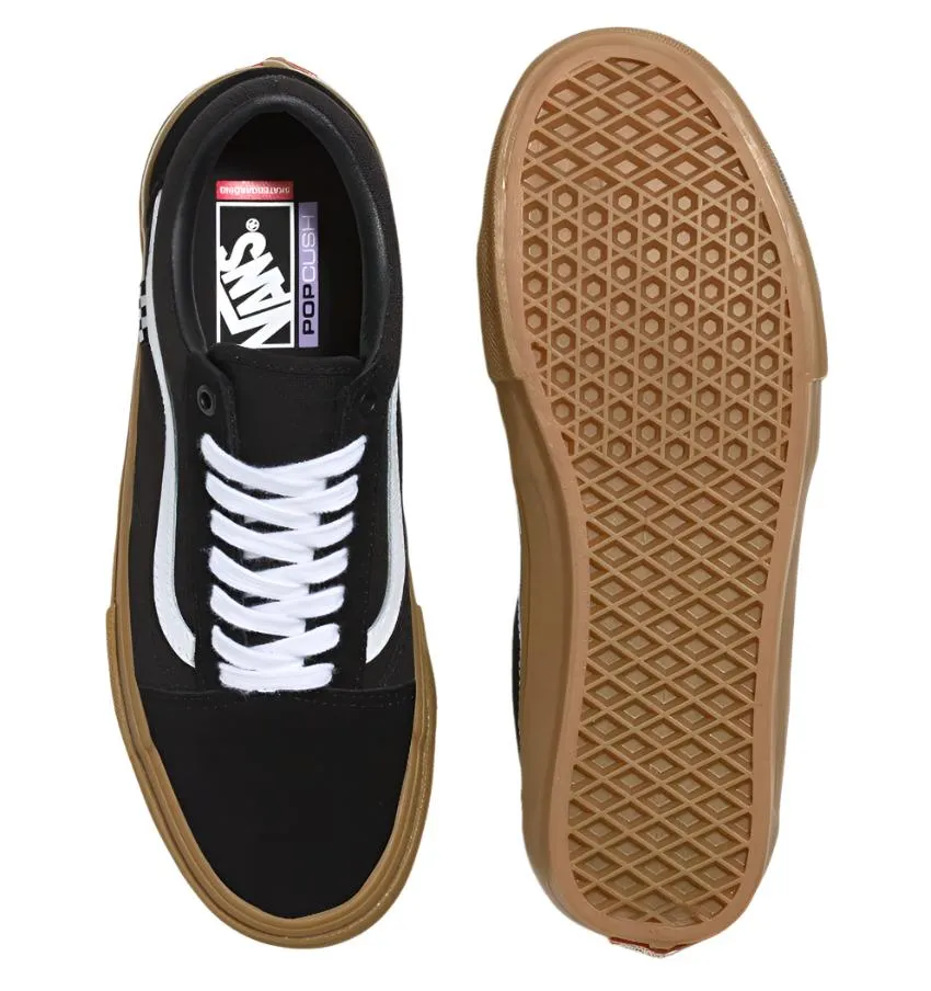 Vans Old Skool Shoe Mens - Black/Gum