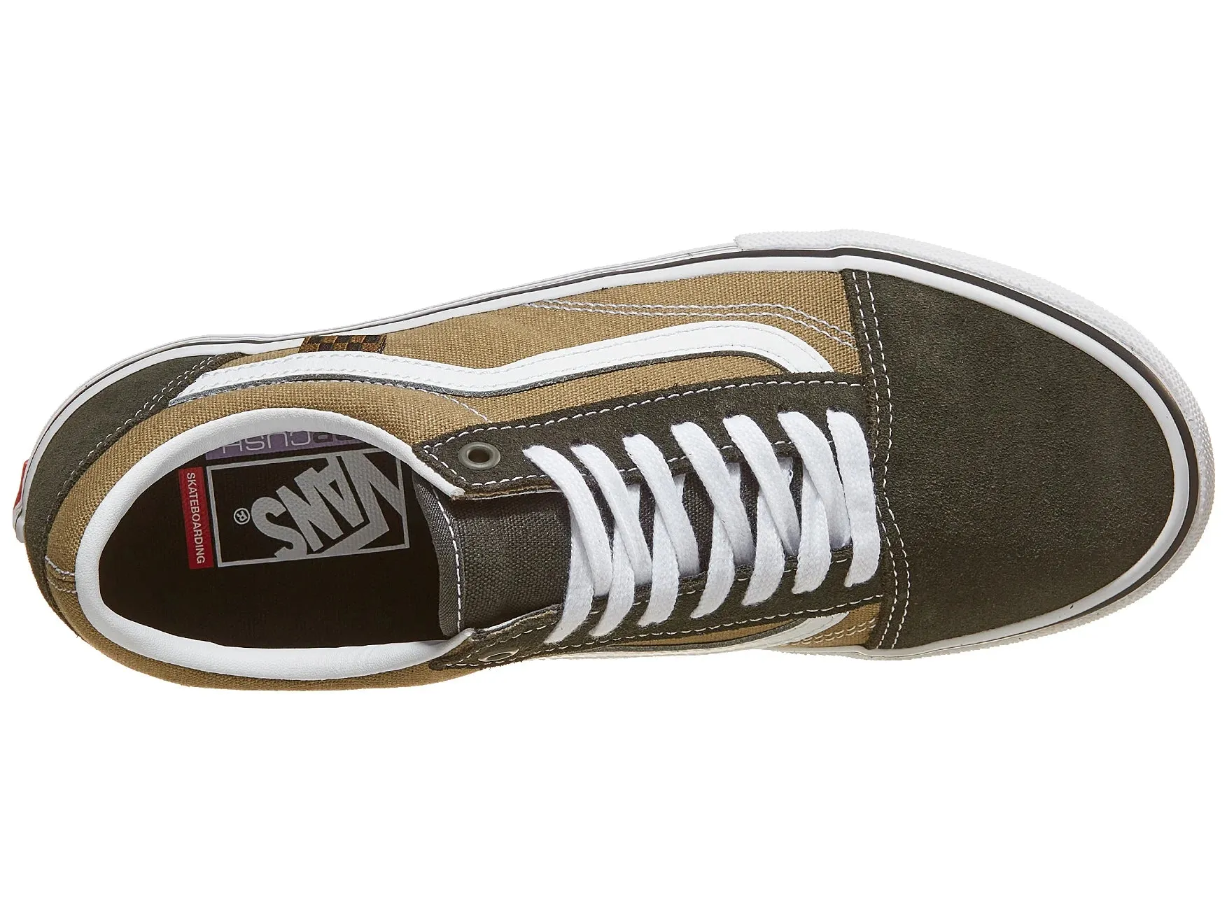 Vans Skate Old Skool Shoes Gothic Olive