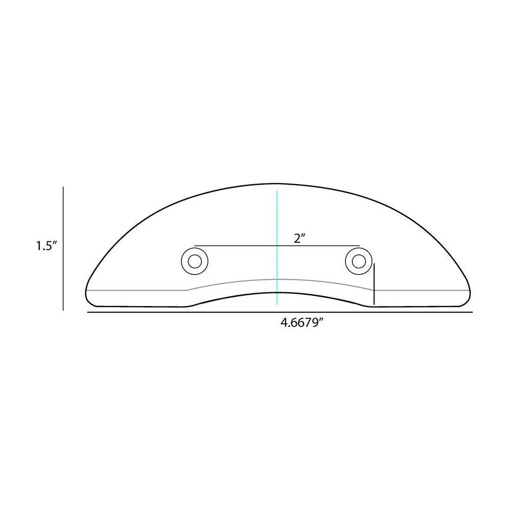 WALTZ SKATEBOARDS Low Profile Nose Skid Plate V2