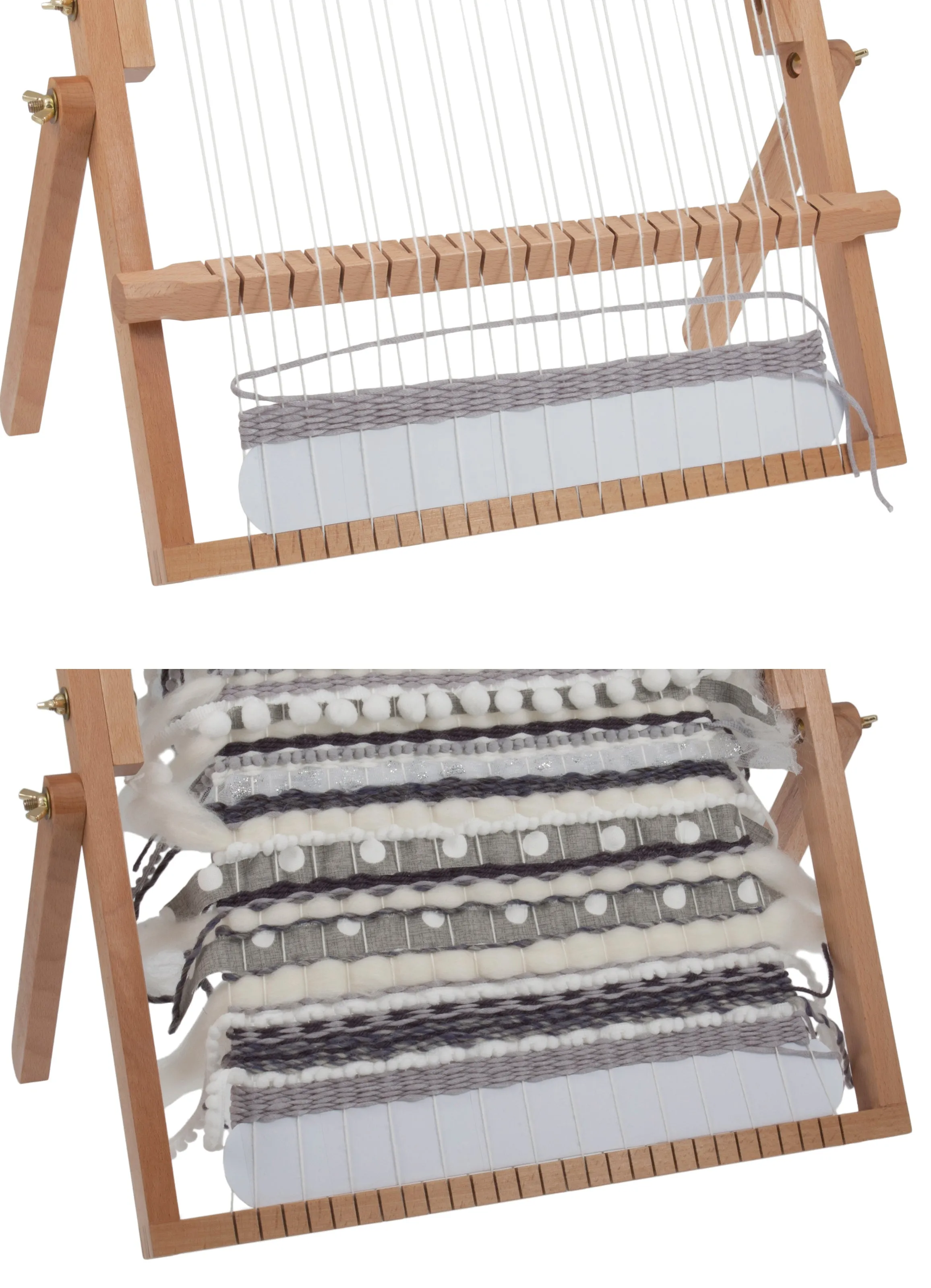 Weaving Loom: Extendable: Beech Wood