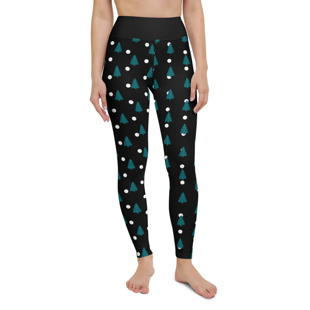 Winter Wonderland Yoga Leggings