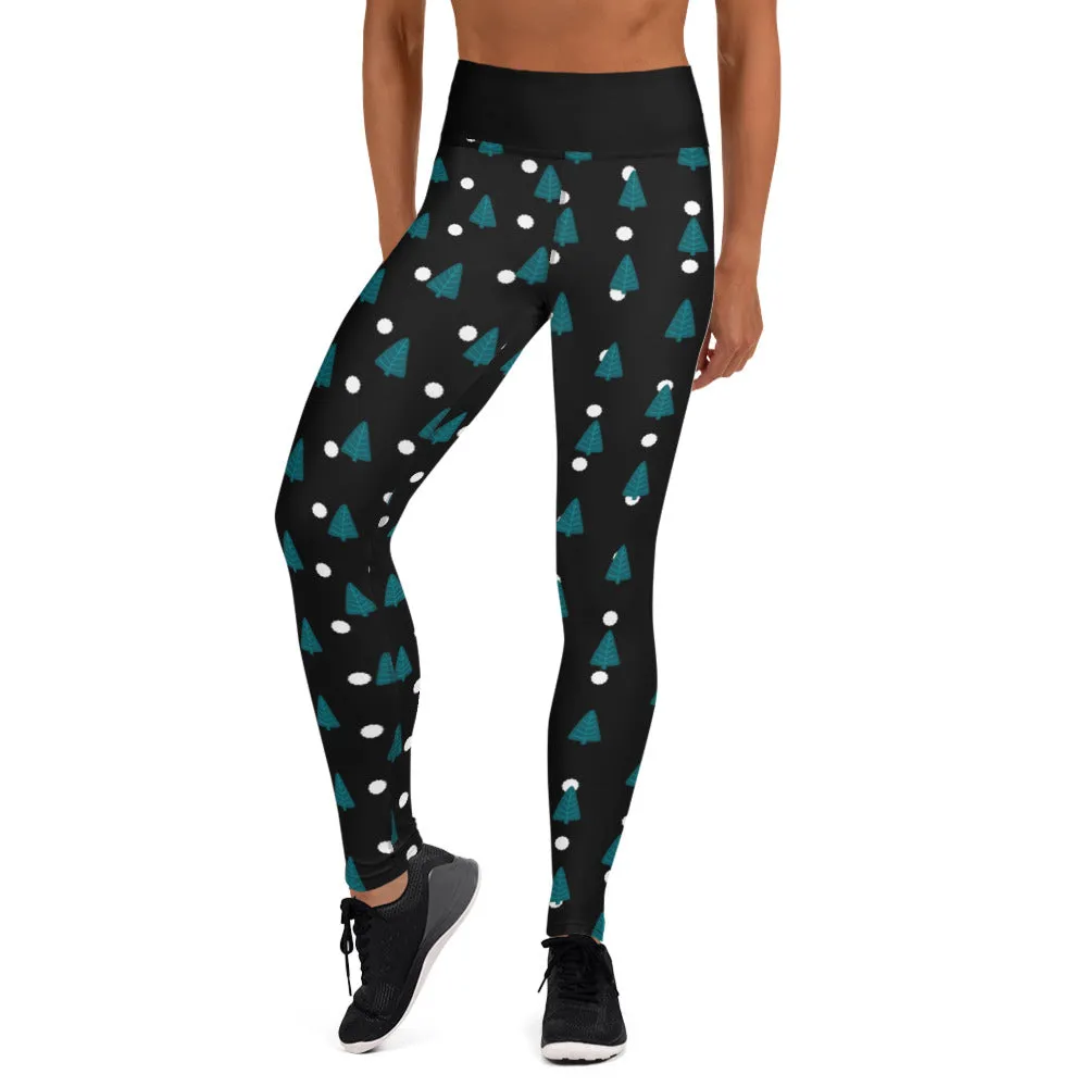 Winter Wonderland Yoga Leggings