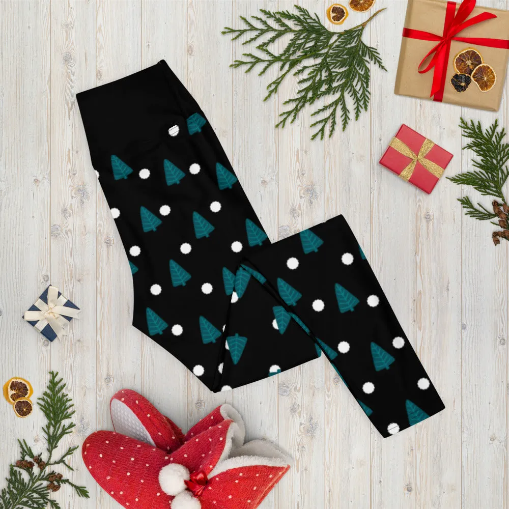 Winter Wonderland Yoga Leggings