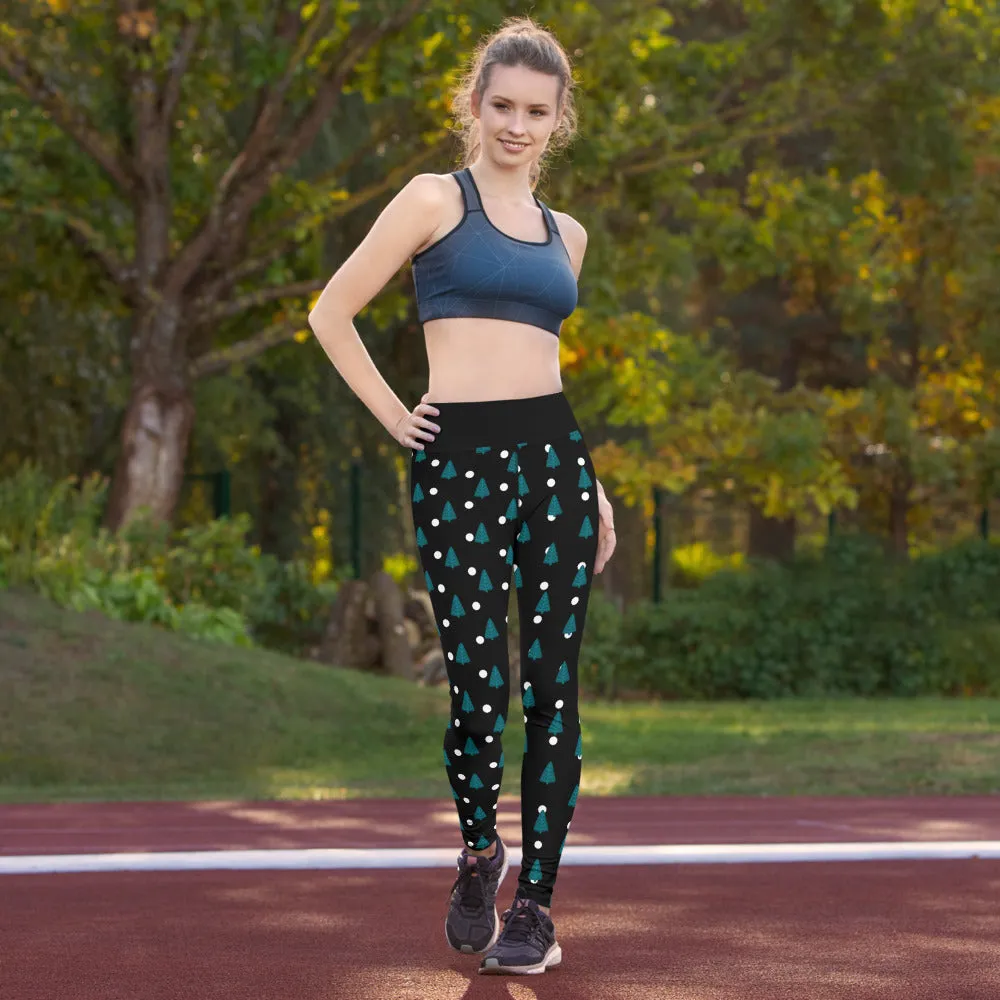 Winter Wonderland Yoga Leggings
