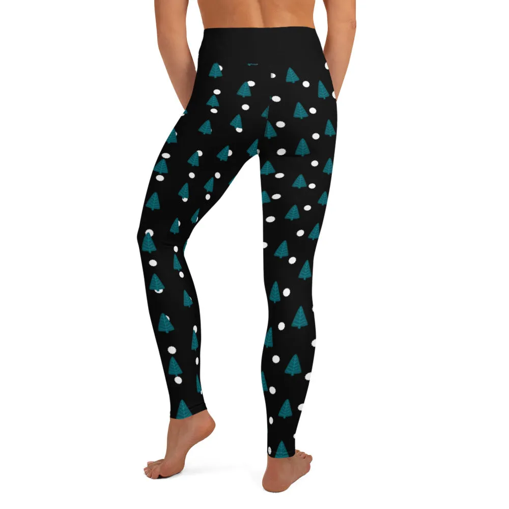 Winter Wonderland Yoga Leggings