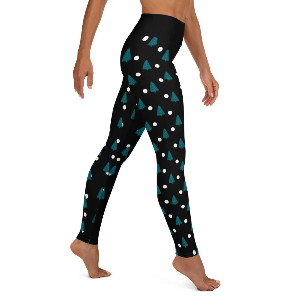 Winter Wonderland Yoga Leggings