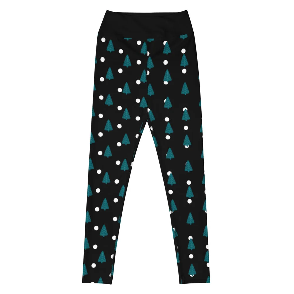 Winter Wonderland Yoga Leggings