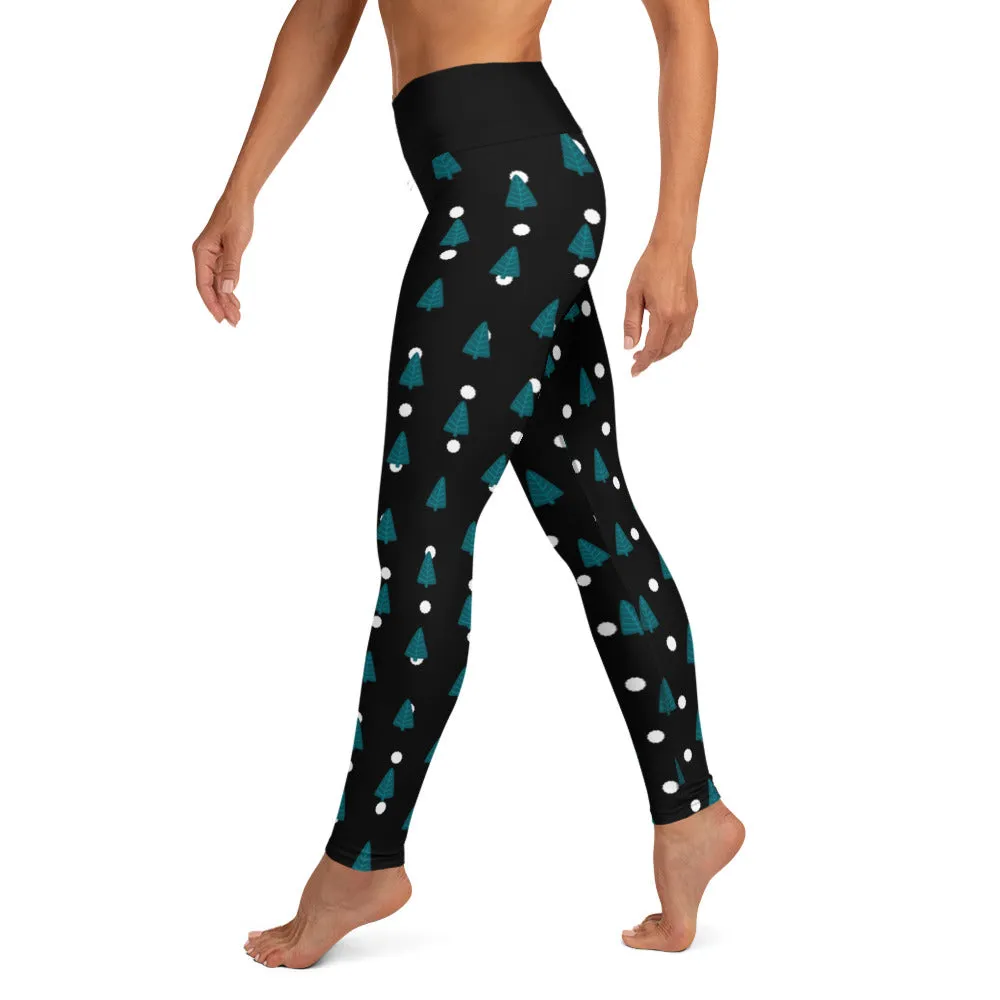 Winter Wonderland Yoga Leggings
