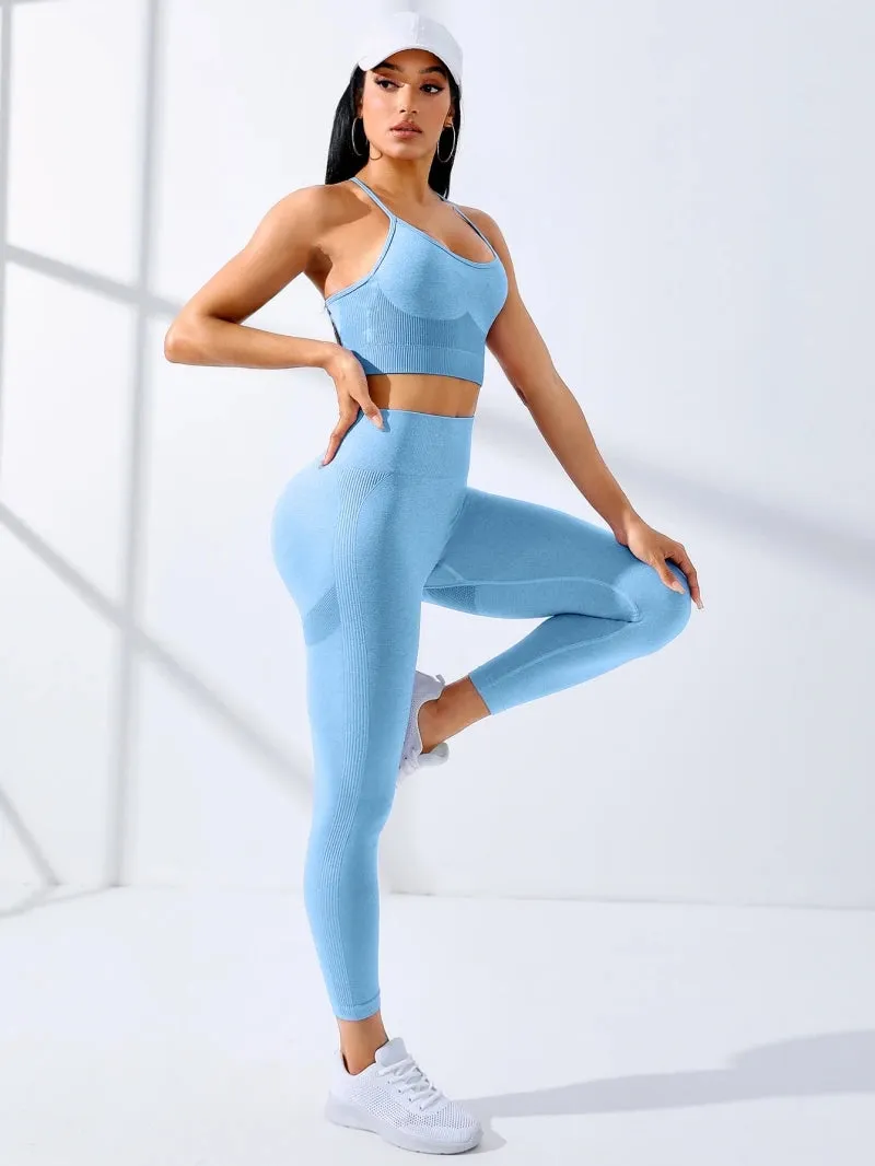 Women Yoga Set  Workout Outfit