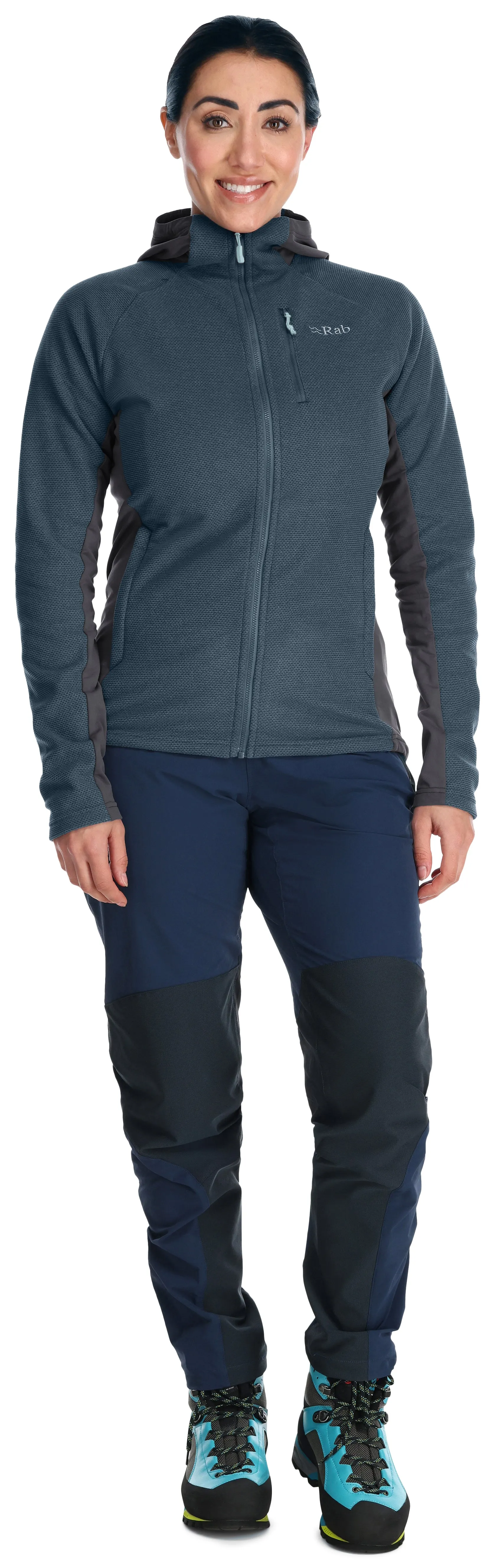 WOMEN'S CAPACITOR HOODY - ORION BLUE