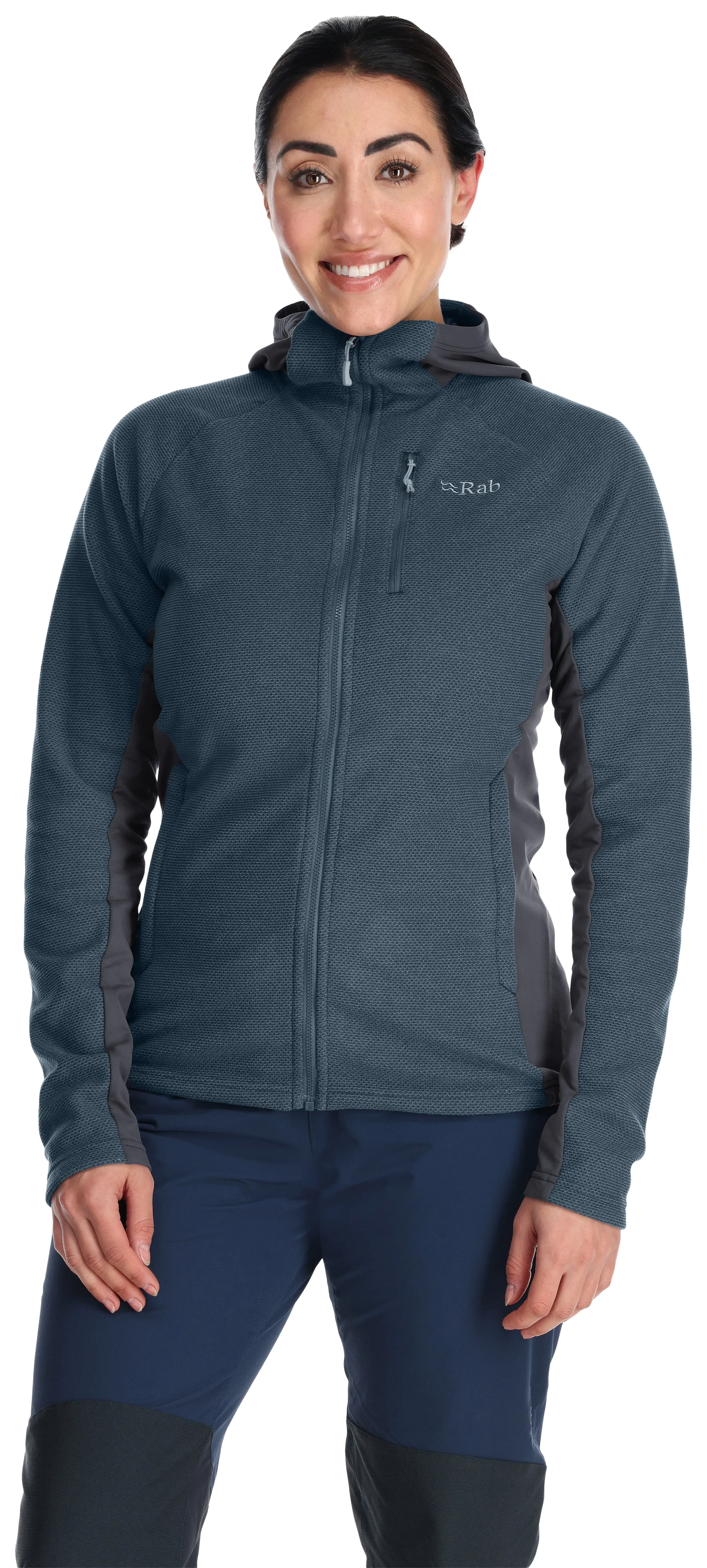 WOMEN'S CAPACITOR HOODY - ORION BLUE