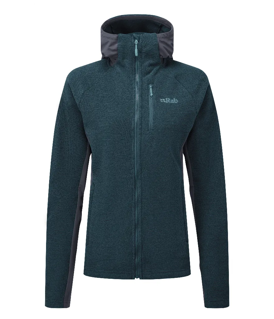 WOMEN'S CAPACITOR HOODY - ORION BLUE