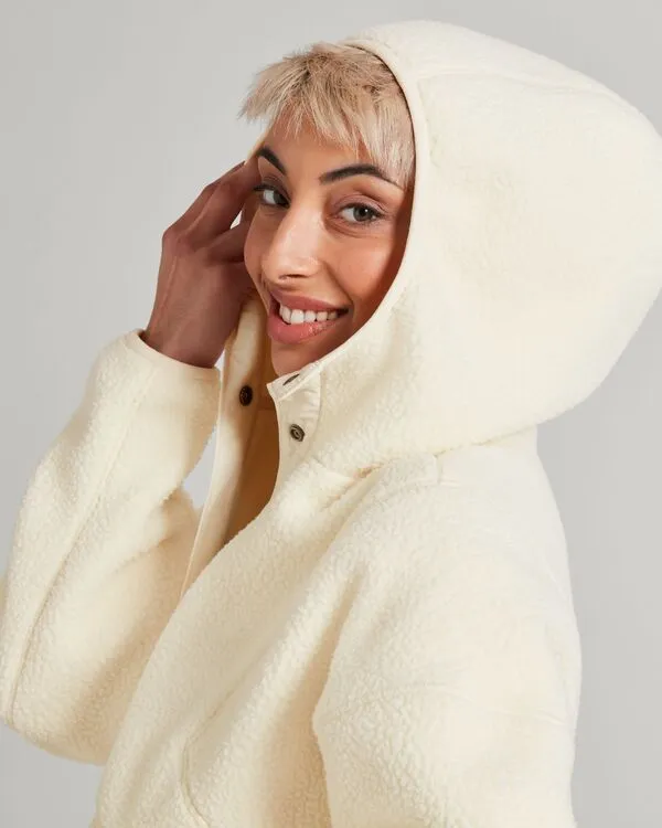 WOMEN'S CO-Z HIGH PILE JACKET - NATURAL