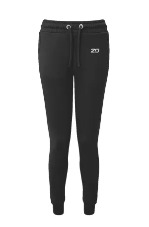 Womens Yoga Fitted Jogger (Black)