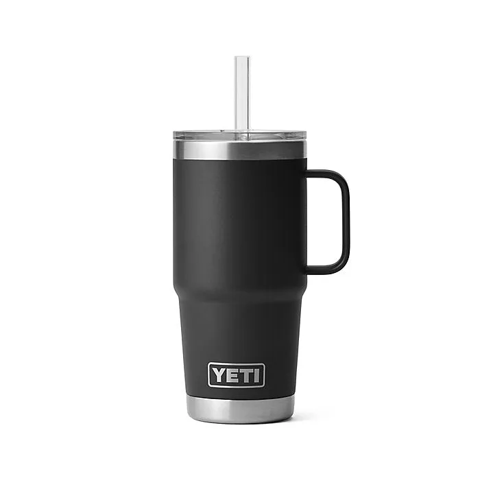 Yeti Rambler 25oz Straw Mug w/ Straw Lid