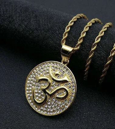 Yoga Pendant | Yoga Pendants | Yoga Necklace | Diamond Yoga Pendant | Indian Pendant | Womens Yoga Necklaces |  Yoga Gift | Yoga Jewelry