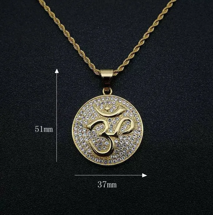 Yoga Pendant | Yoga Pendants | Yoga Necklace | Diamond Yoga Pendant | Indian Pendant | Womens Yoga Necklaces |  Yoga Gift | Yoga Jewelry