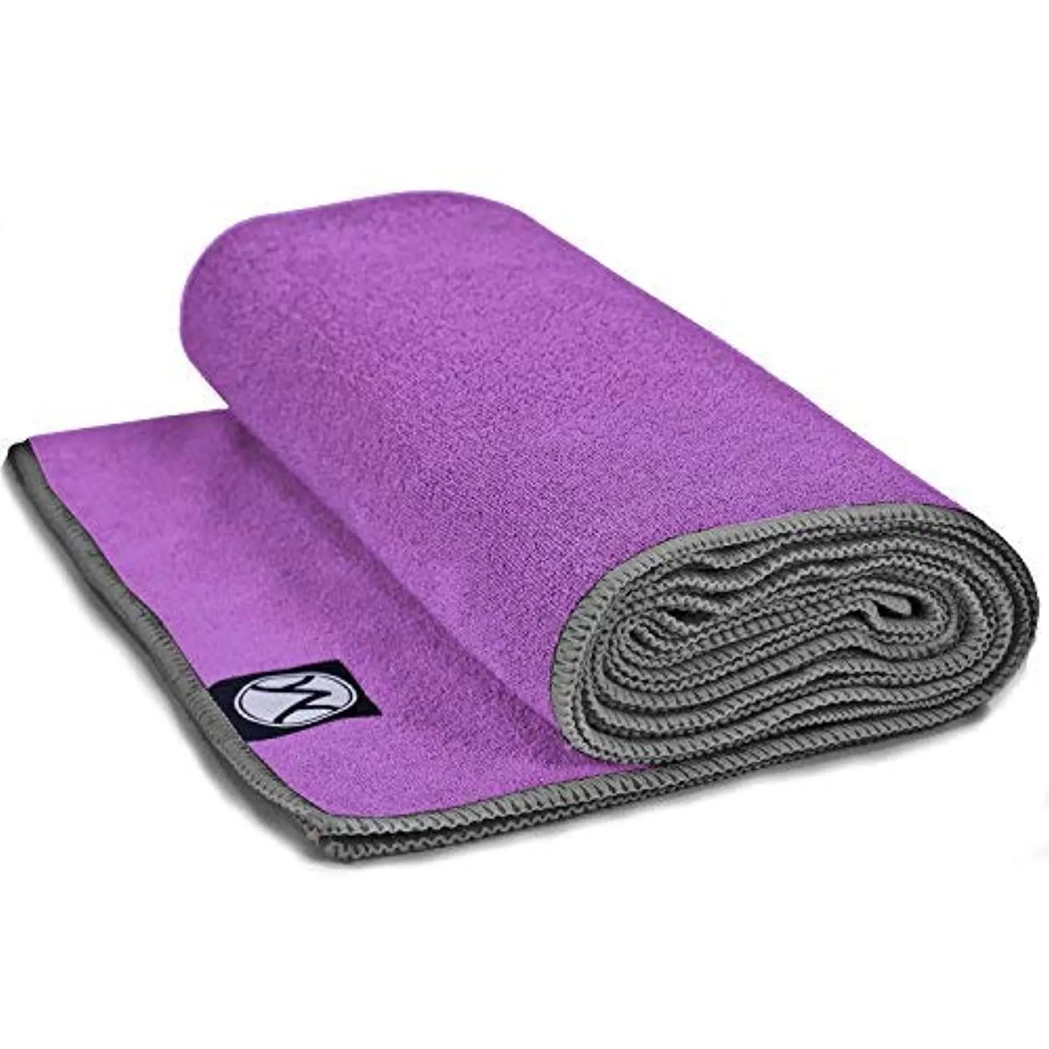 Youphoria Yoga Towel 24 x 72 - Microfiber Non Slip Yoga Mat Towel - Skidless Grip, Ultra Soft and Sweat Absorbent