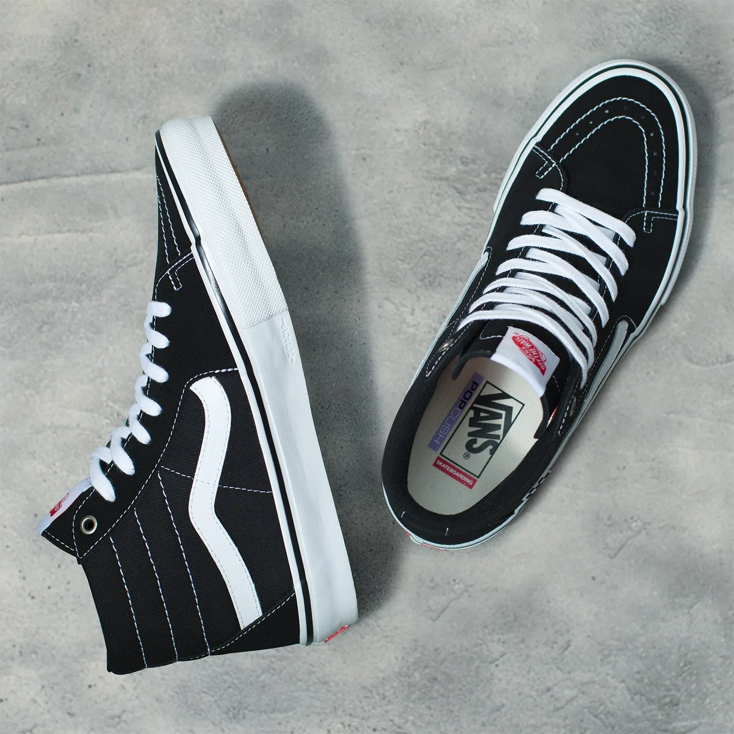 Zapatilla Skate SK8-Hi Black/White