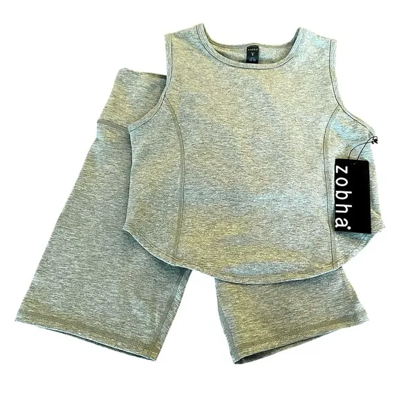 Zobha Workout Set Sage Green Size Small NWT